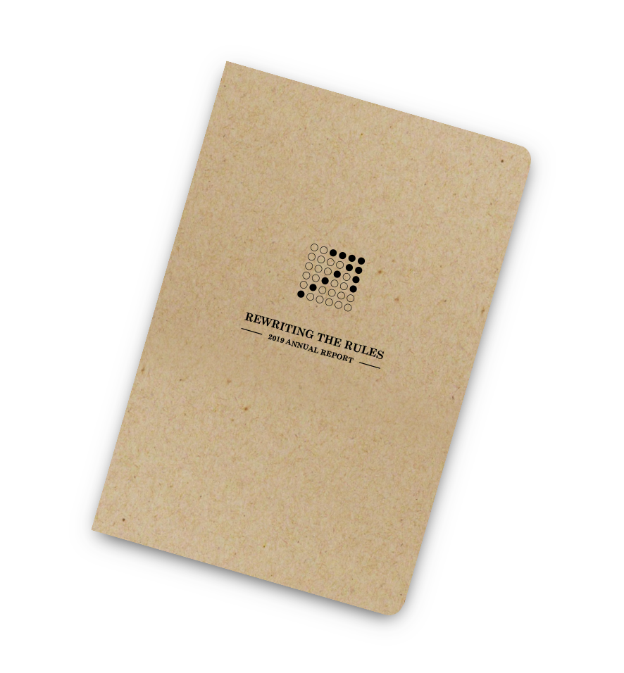 Our 2019 annual report offers a detailed look at the process our Fund underwent to improve our racial diversity and issue area expertise.